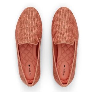 NEW! Birdies The Starling Coral Raffia NWT Sz. 6.5